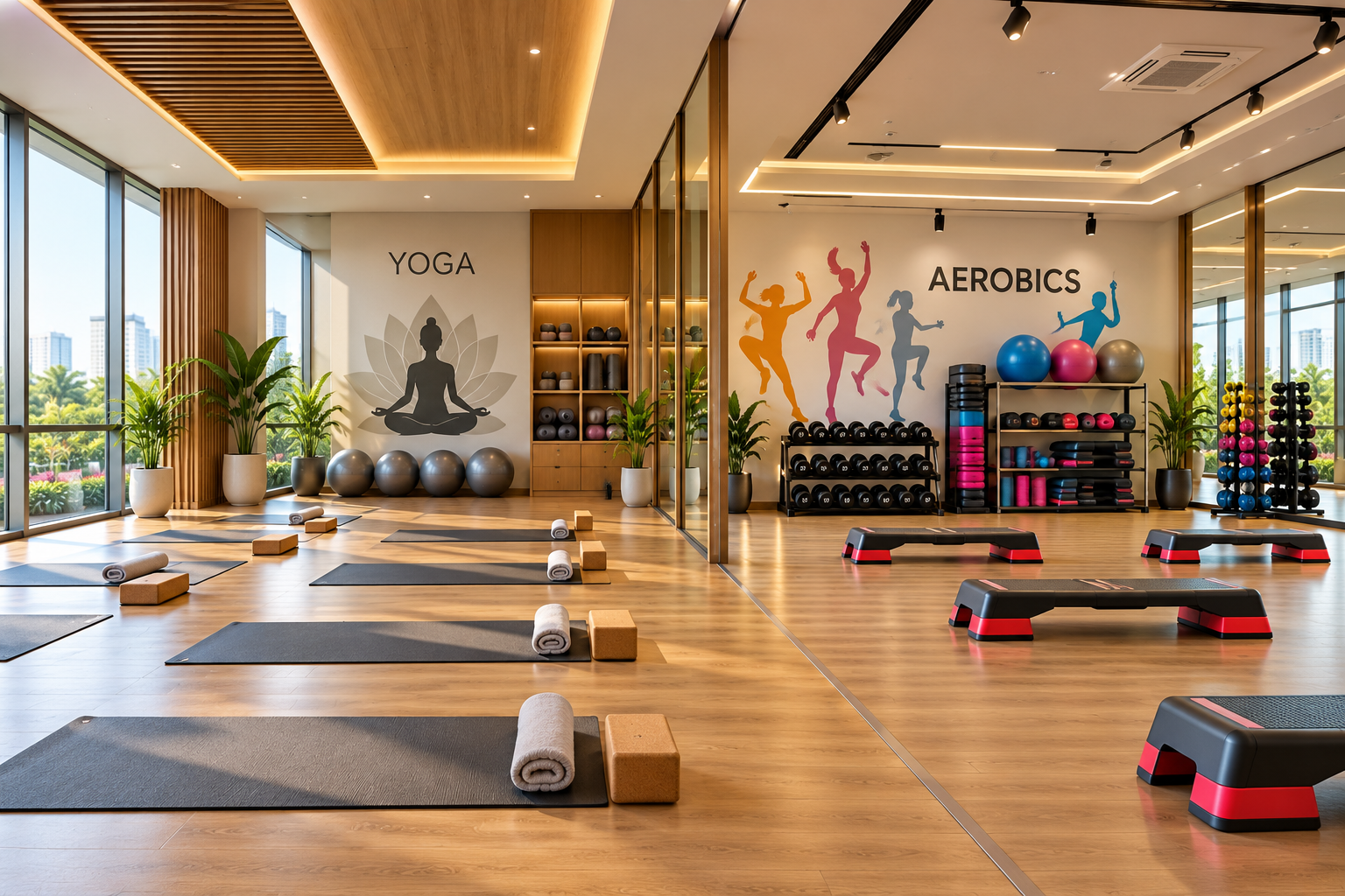 Yoga & Aerobics Room