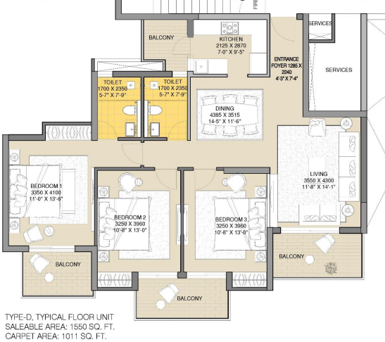 3 Bhk
