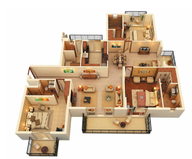 3Bhk Type 2