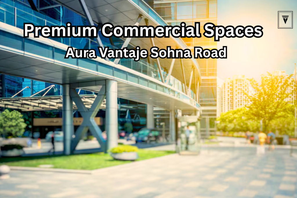 Aura Vantaje Sohna Road Gurgaon premium commercial shops and office spaces