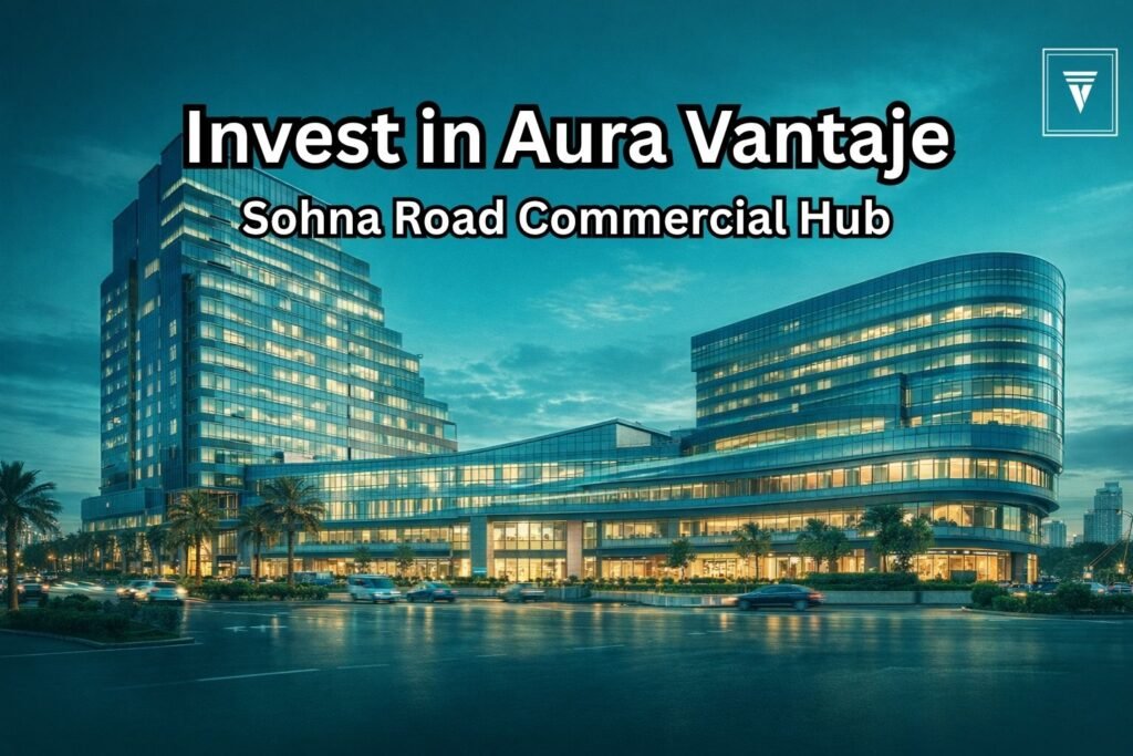 Aura Vantaje Sector 48 Gurgaon premium commercial project on Sohna Road modern office and retail complex