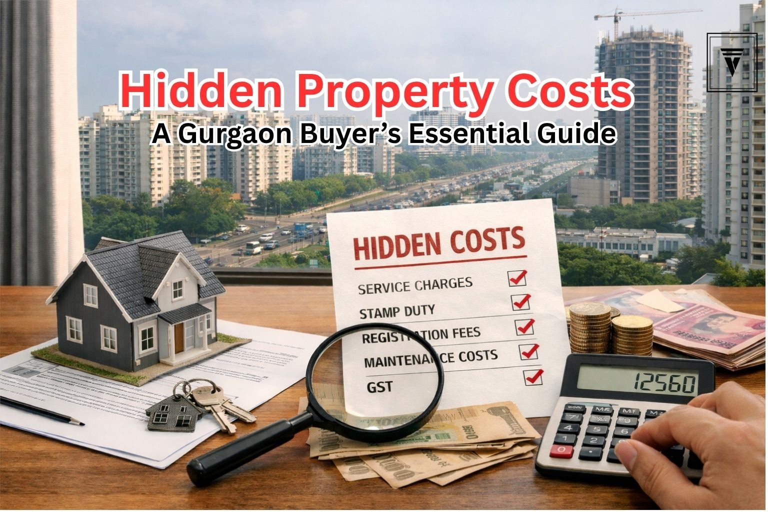Hidden costs of buying property in Gurgaon including stamp duty, registration, and maintenance charges