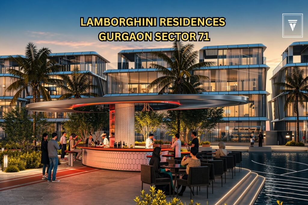 Lamborghini Residences Gurgaon Sector 71 ultra luxury branded apartments skyline view 2026