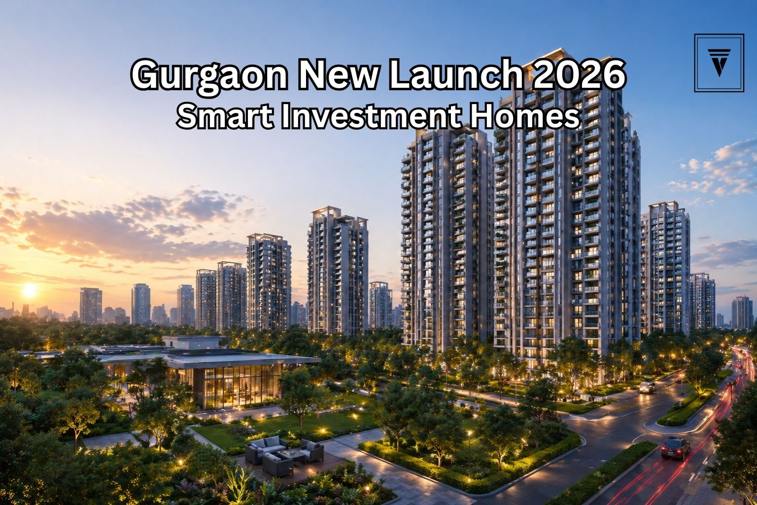 New launch residential projects in Gurgaon 2026 with modern high-rise apartments and premium amenities