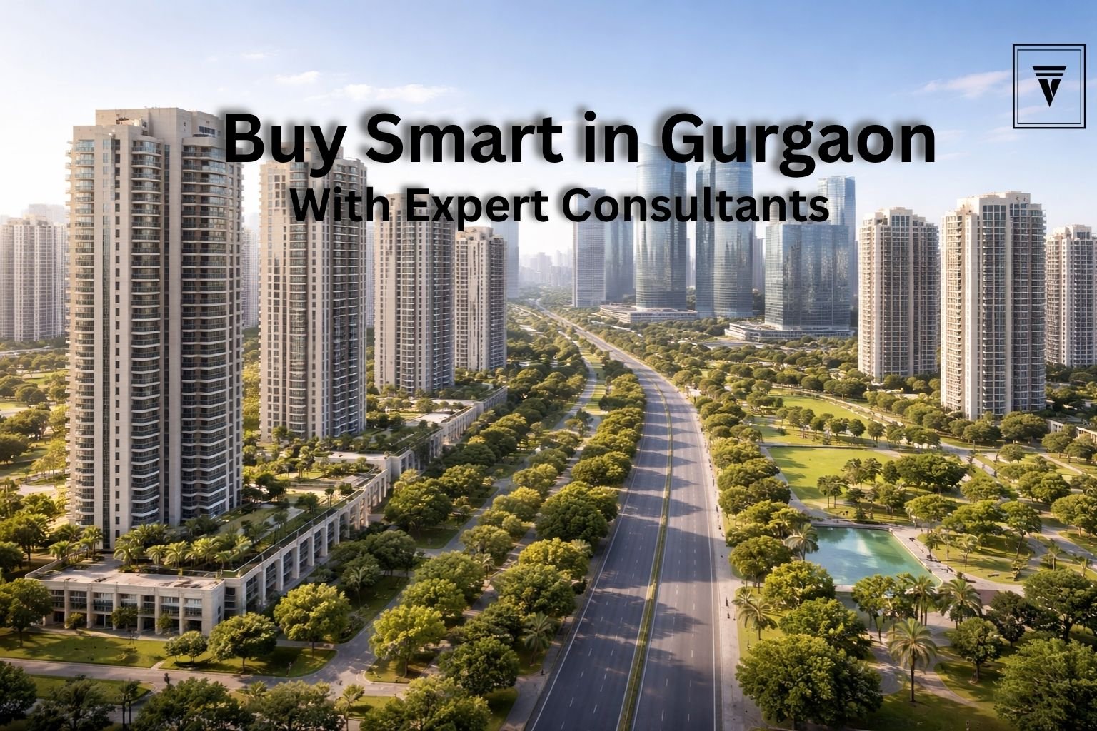 Property Consultant in Gurgaon helping a couple choose modern residential apartments in Gurugram real estate market