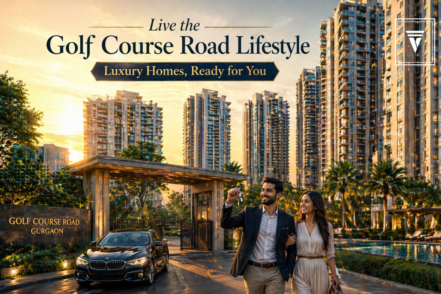 Luxury ready-to-move apartments on Golf Course Road Gurgaon