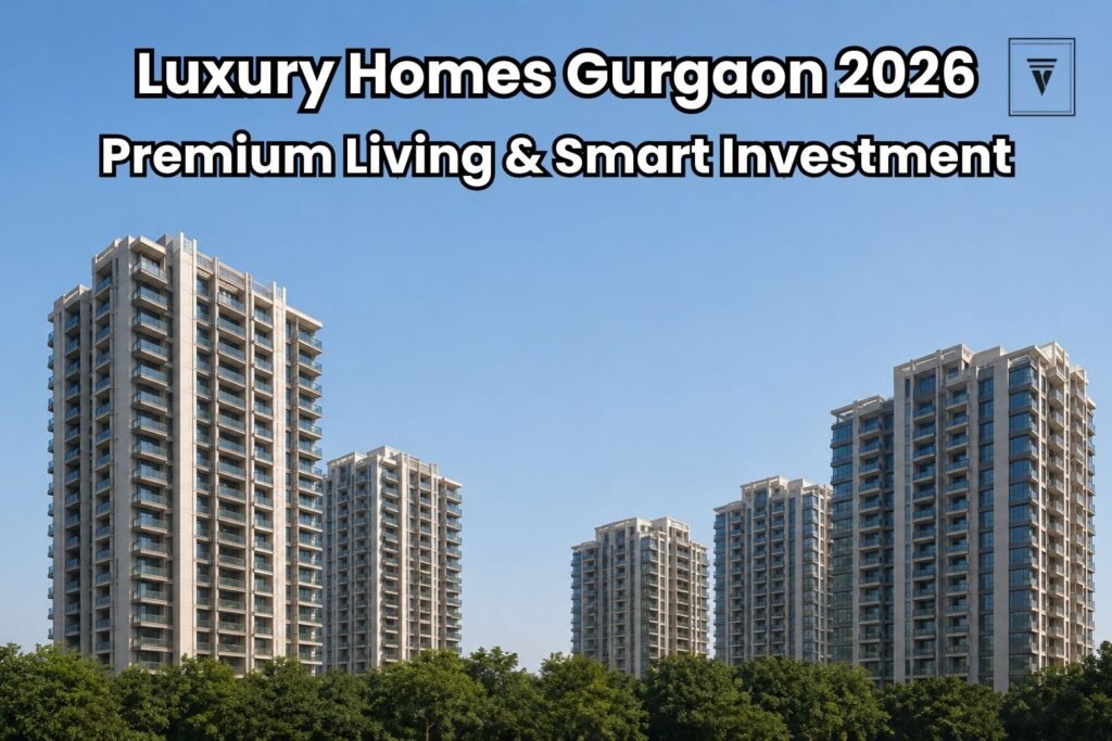 Modern luxury residential towers in Gurgaon with premium lifestyle amenities
