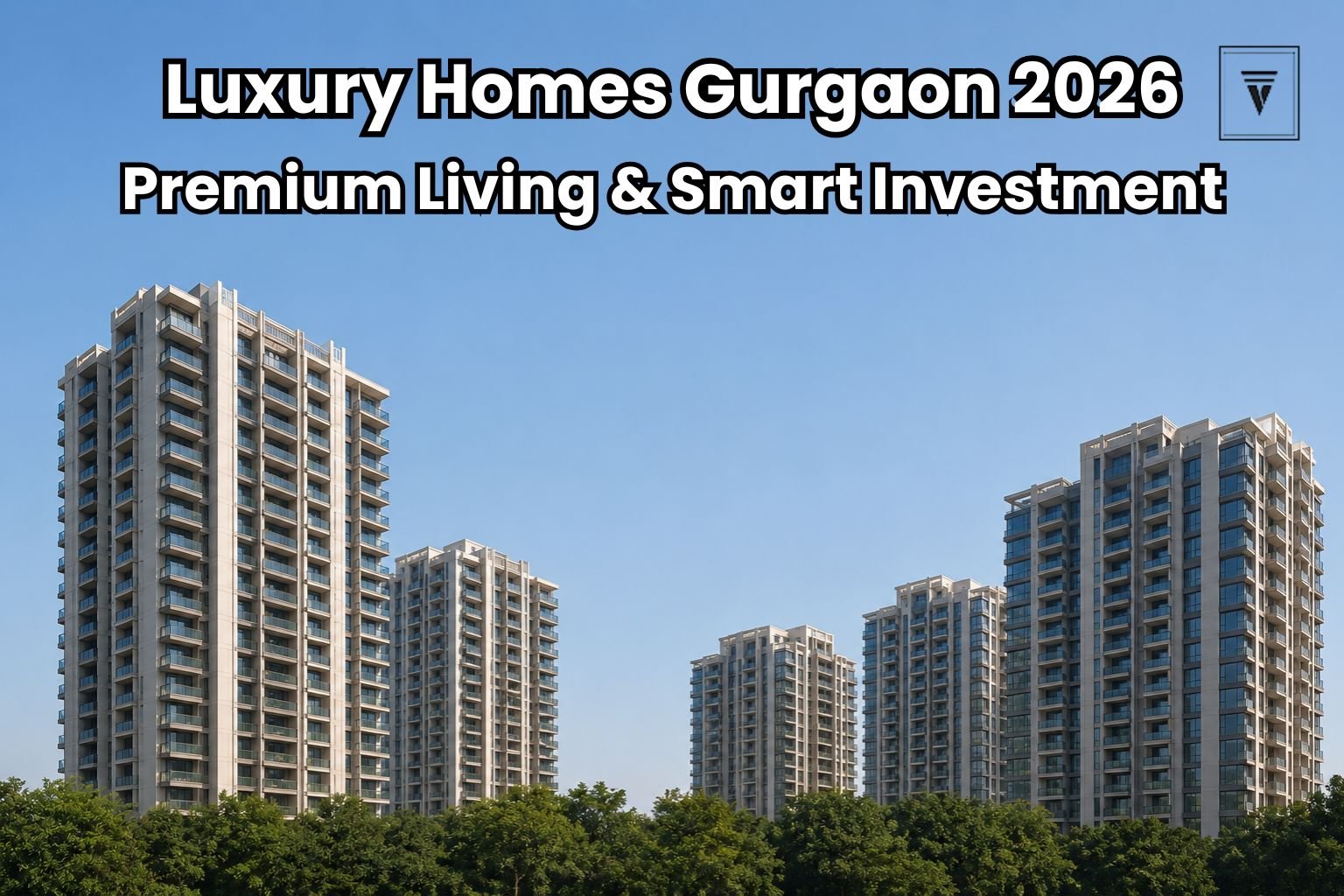 Modern luxury residential towers in Gurgaon with premium lifestyle amenities