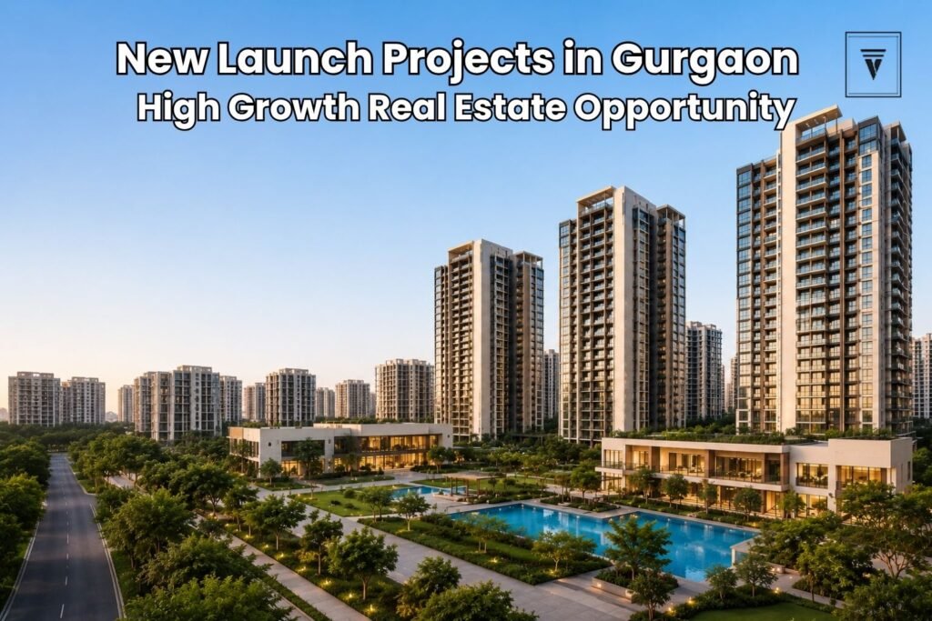 Luxury new launch residential projects in Gurgaon with modern high-rise apartments and landscaped amenities.
