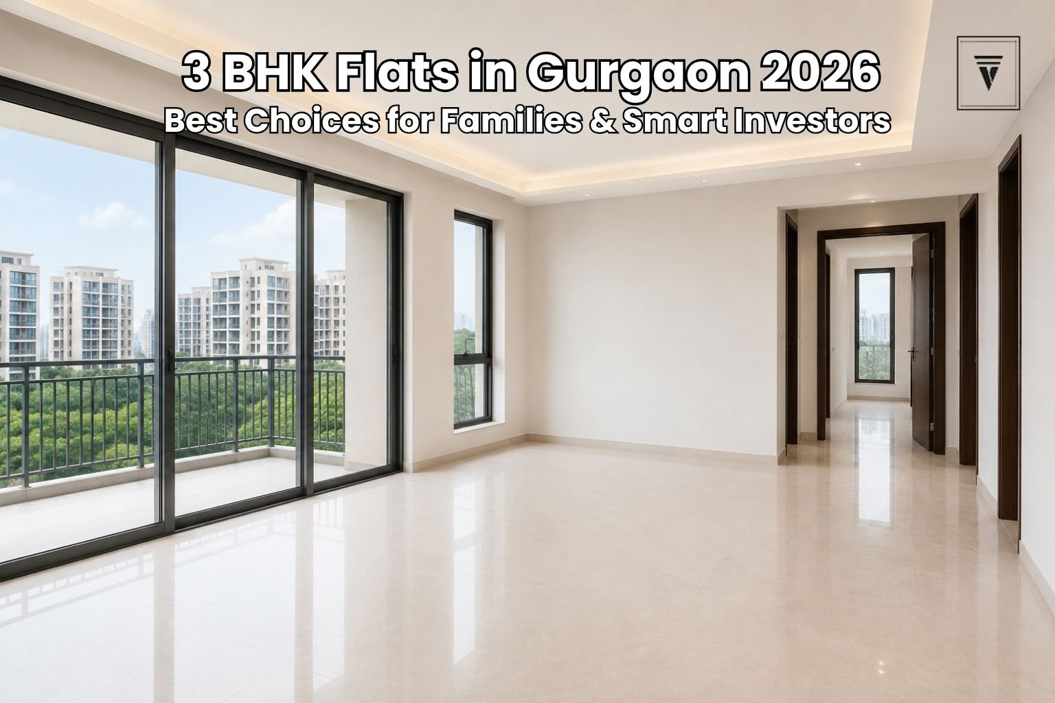 3 BHK Flats in Gurgaon 2026: Best Options for Families & Investors