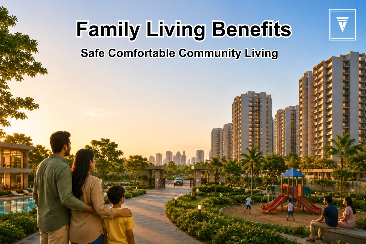Benefits of Gated Community Living in Gurgaon for Families