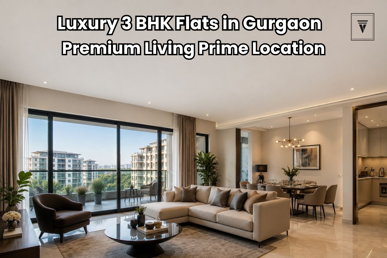 Luxury 3 BHK Flats in Gurgaon for Comfortable Urban Living