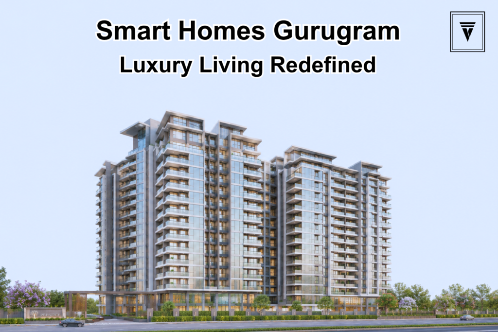 Luxury flat in Gurugram featuring smart home technology, premium interiors, and modern amenities for upscale living.