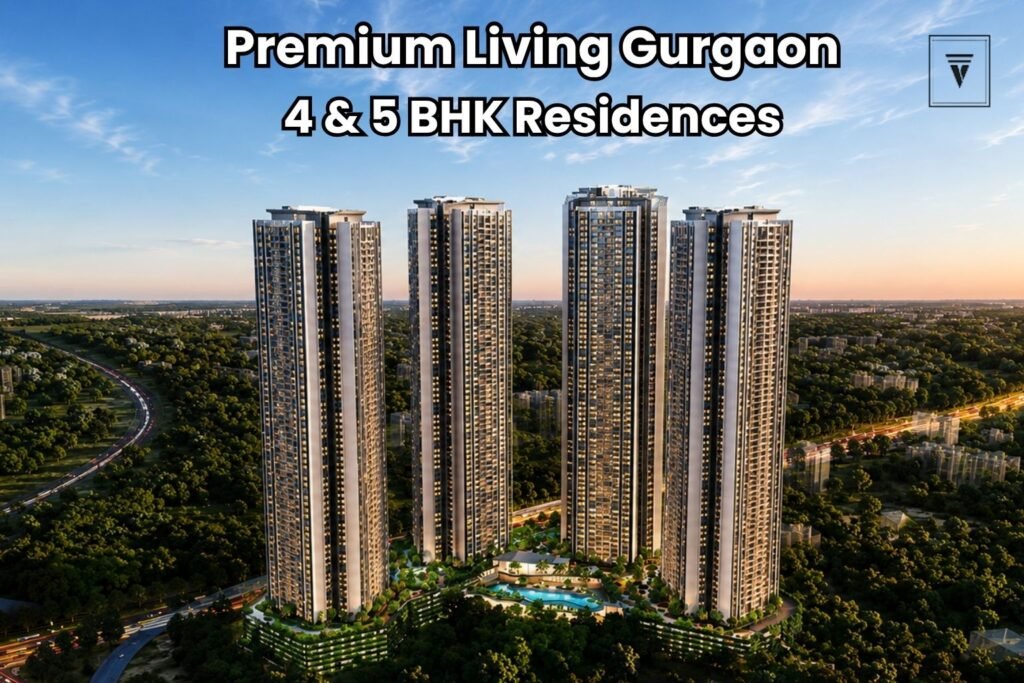 THREE SIXTY NORTH Gurgaon luxury 4 BHK and 5 BHK apartments price overview