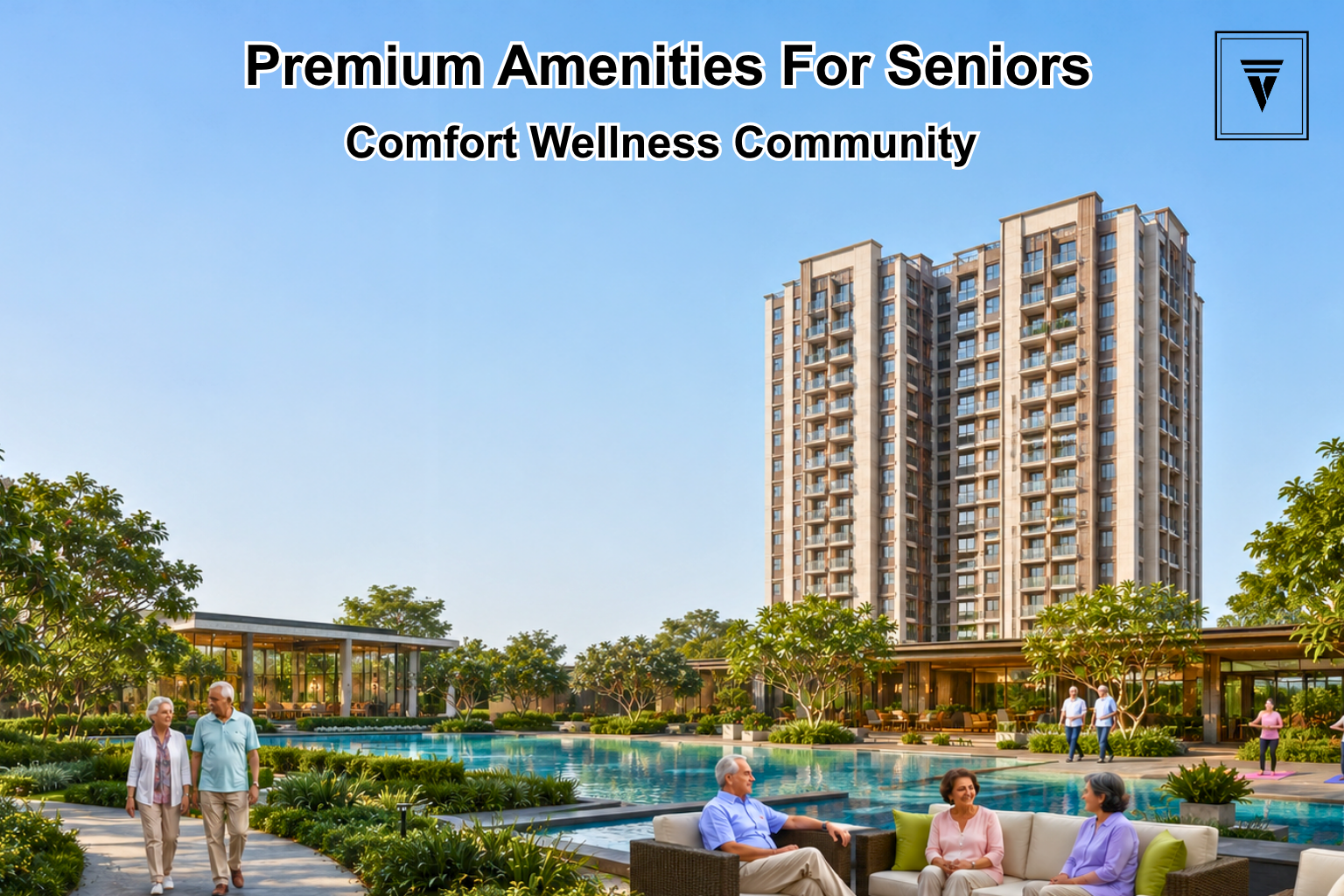 DLF The Aureva Amenities for Luxury Senior Living