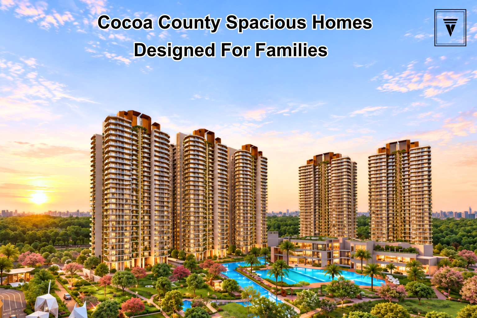 Cocoa County Sector 88A Gurgaon: New Launch 3 and 4 BHK Homes