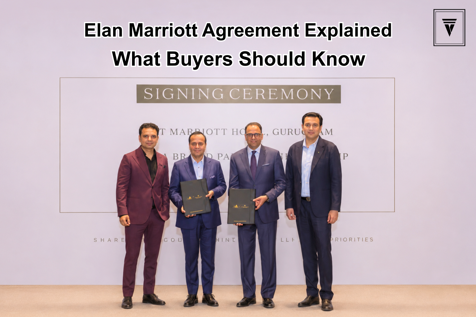 Elan Group Marriott Agreement: JW Marriott Residences Gurugram
